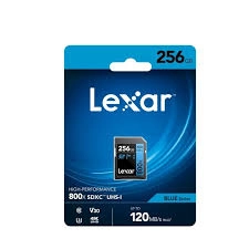 Thẻ Nhớ Lexar SDXC 256GB 800x 120MB/s UHS-I U3 Thẻ Nhớ Lexar SDXC 256GB 800x 120MB/s UHS-I U3